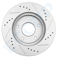 4WD Front & Rear Brake Rotor + Ceramic Pad for Chevy GMC S10 Blazer Jimmy Sonoma 6B93BC-57