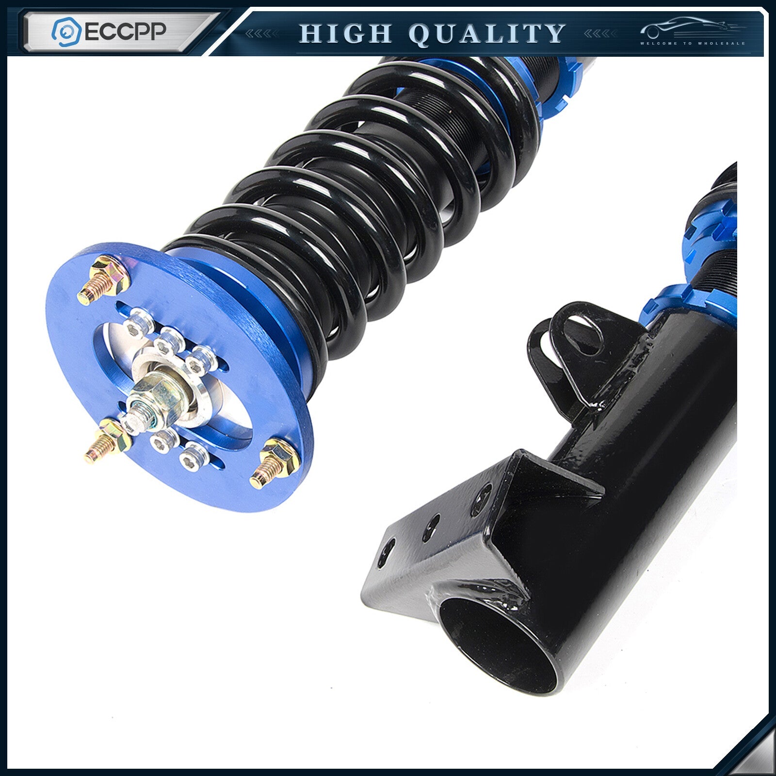 Coilovers Struts Suspension Lowering Kit For 92-1999 3 Series E36 318 Adjustable 6B93BC-57