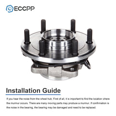 2Pcs Wheel Hub Bearings Rear For Nissan Armada 2005-2011 Infiniti QX56 2004-2010 6B93BC-57