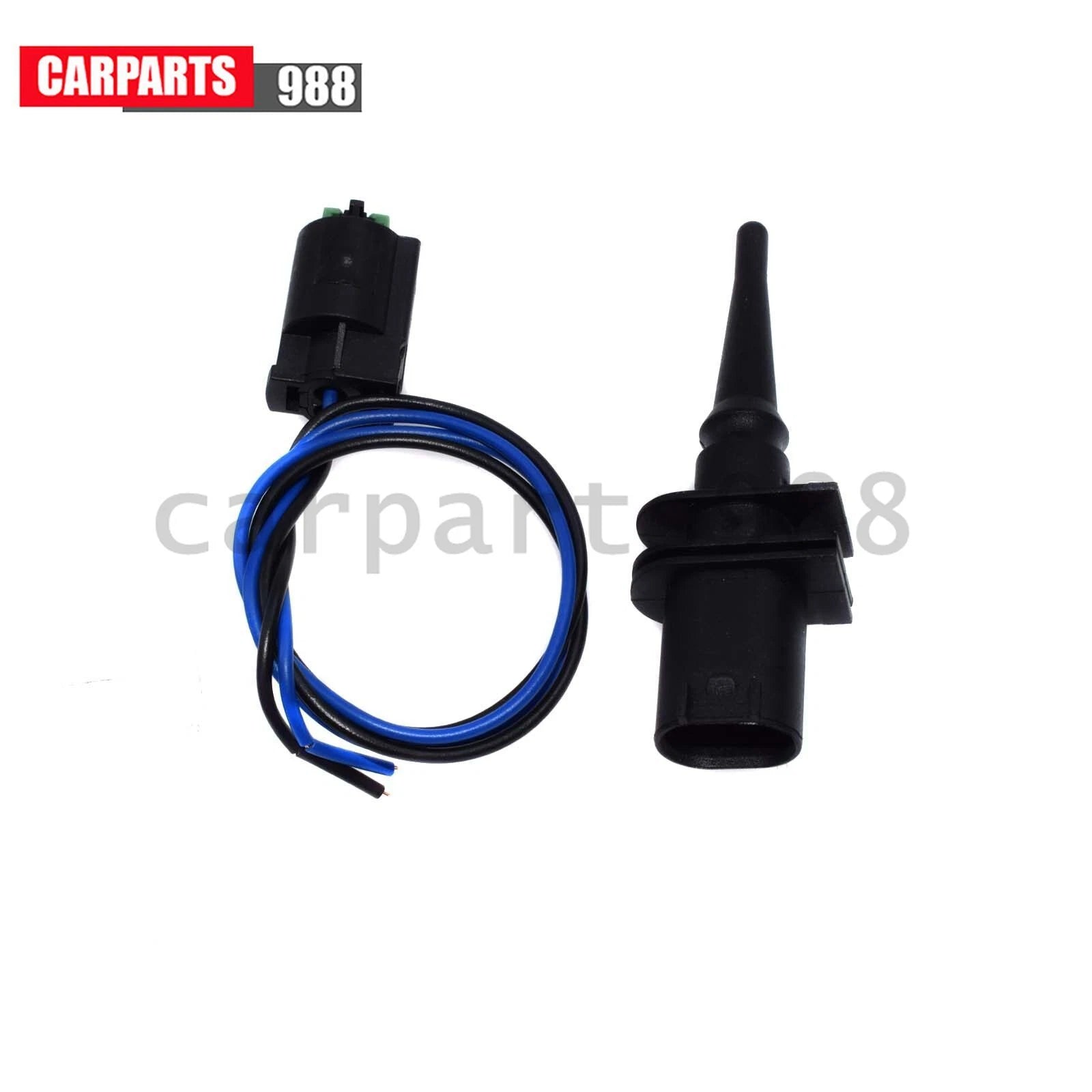 Air Temperature Sensor + Pigtail Plug For BMW E46 E87 E90 E65 E38 65816905133 6B93BC-57