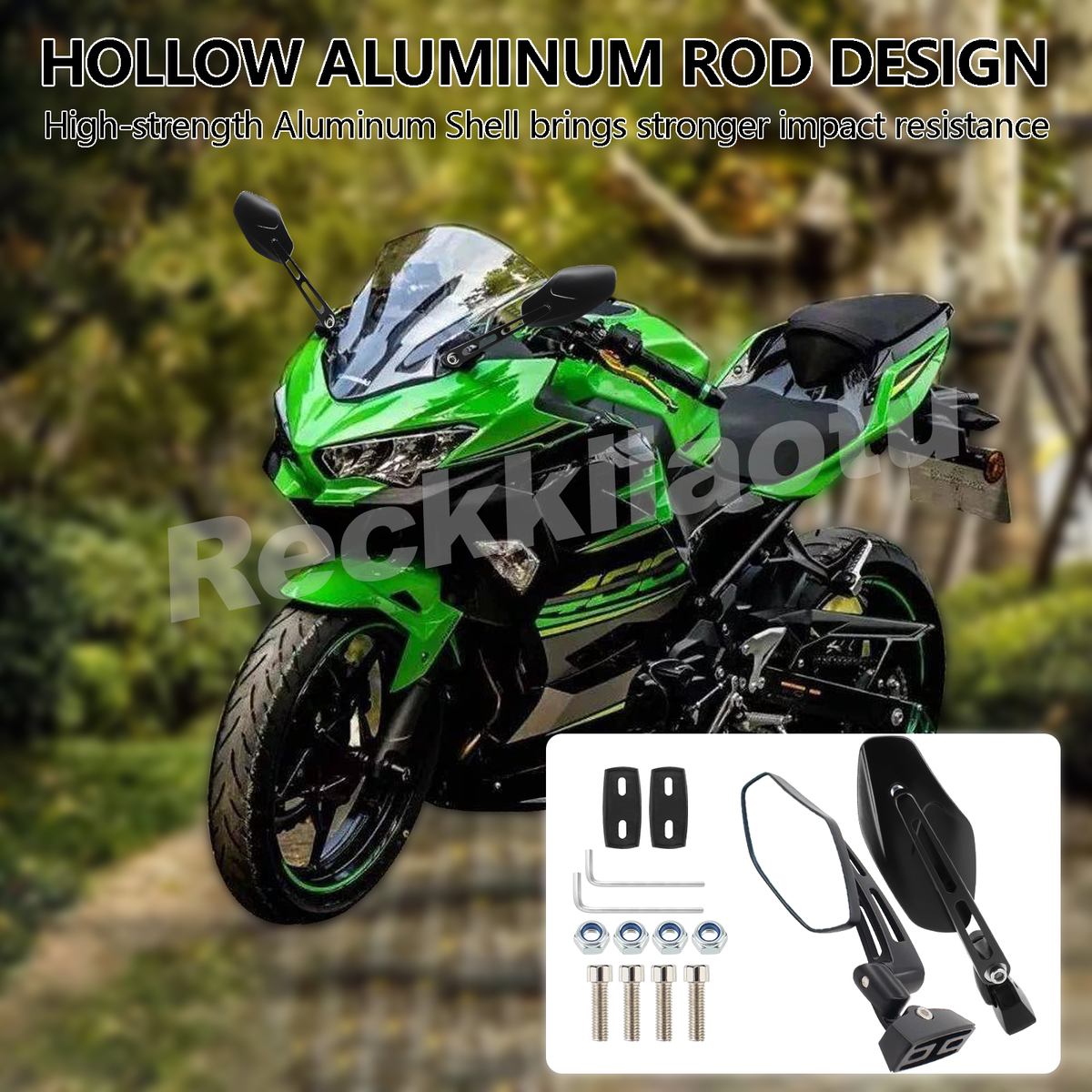 Motorcycle Racing Rearview Mirrors for Honda CBR 250 600 F4 F4i RR 1000 929 954