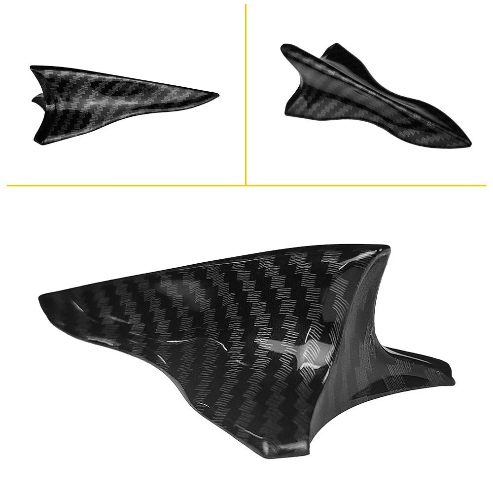 Universal 10X Shark Fin Diffuser Vortex Generator Wing Roof Spoiler Bumper EOA 6B93BC-57