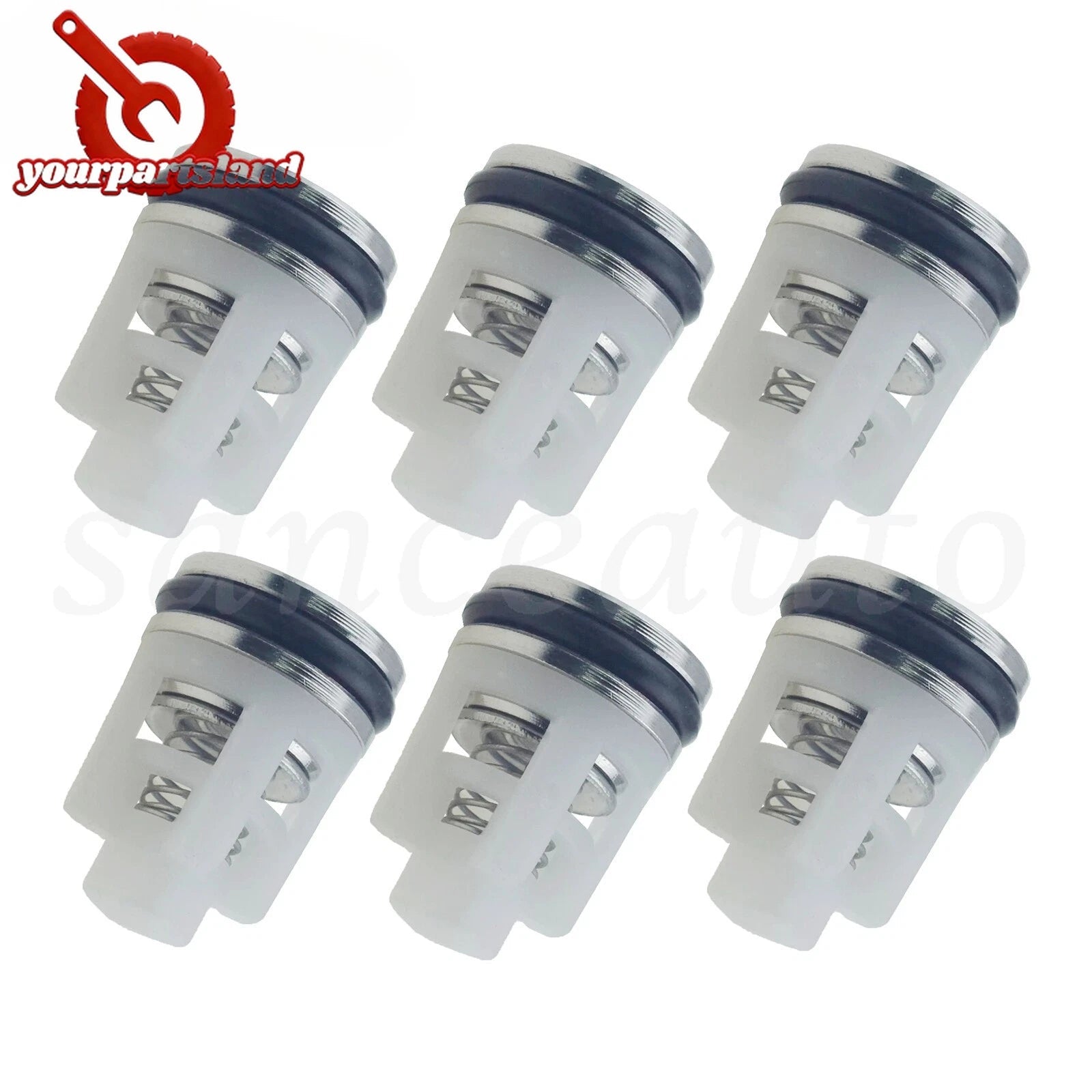 6PCS Cleaning 7104223 Valve Repair Kit for Pressure Washer Pumps 5140117-46 6B93BC-57