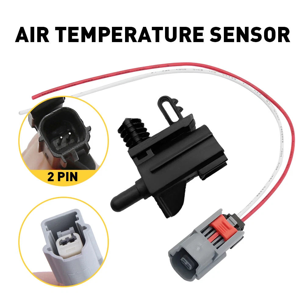 For 2013-2019 Ford Flex Fusion Ambient Temp Air Temperature Sensor Connector USA 6B93BC-57
