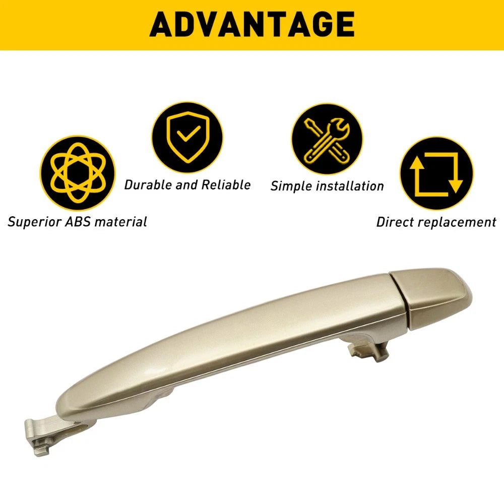 For 04-10 Toyota Sienna Outside Exterior Sliding Door Handle Left or Right Rear 6B93BC-57