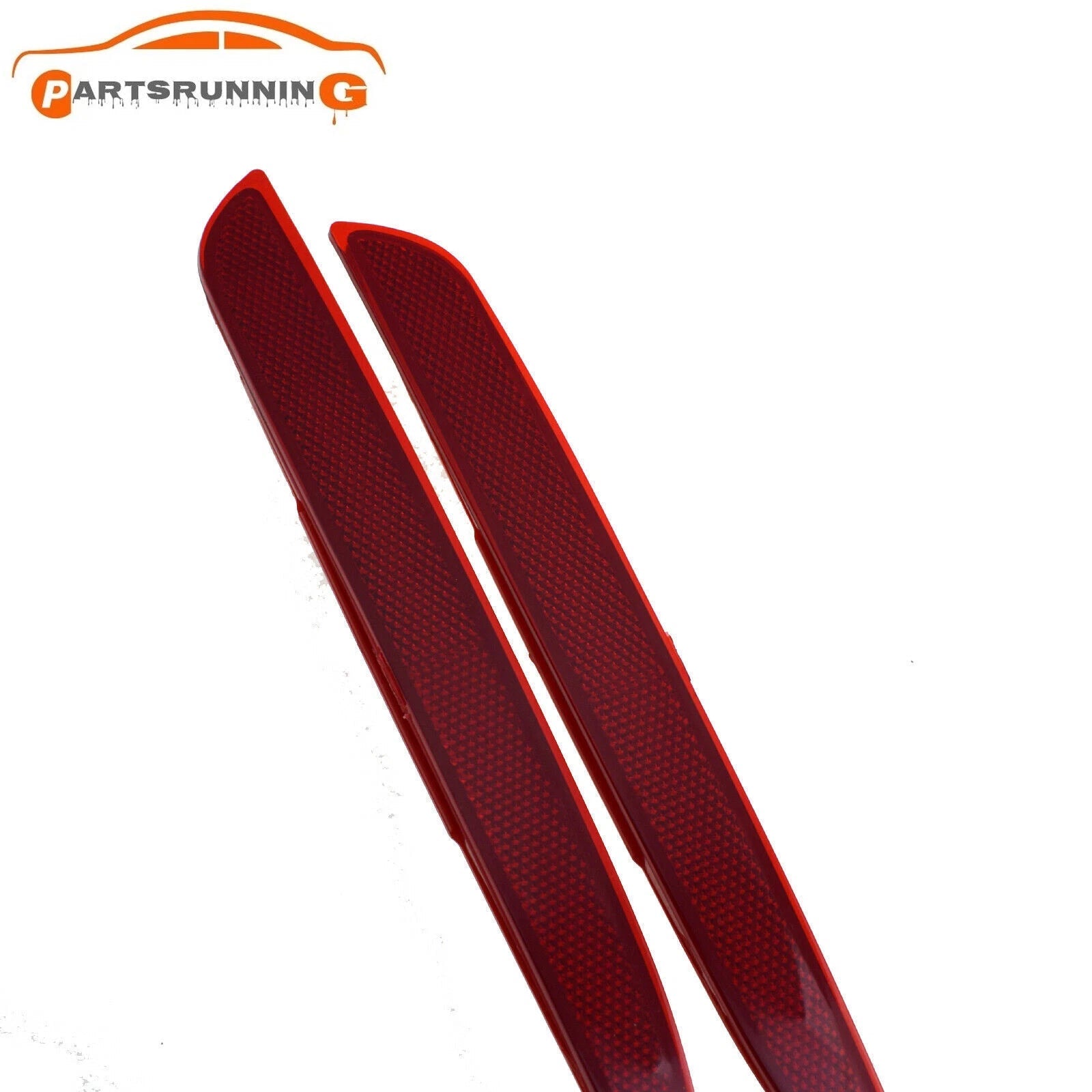 Set of 2 Rear Left & Right Bumper Reflector For Mazda 3 M3 Sedan Hatchback 09-13 6B93BC-57