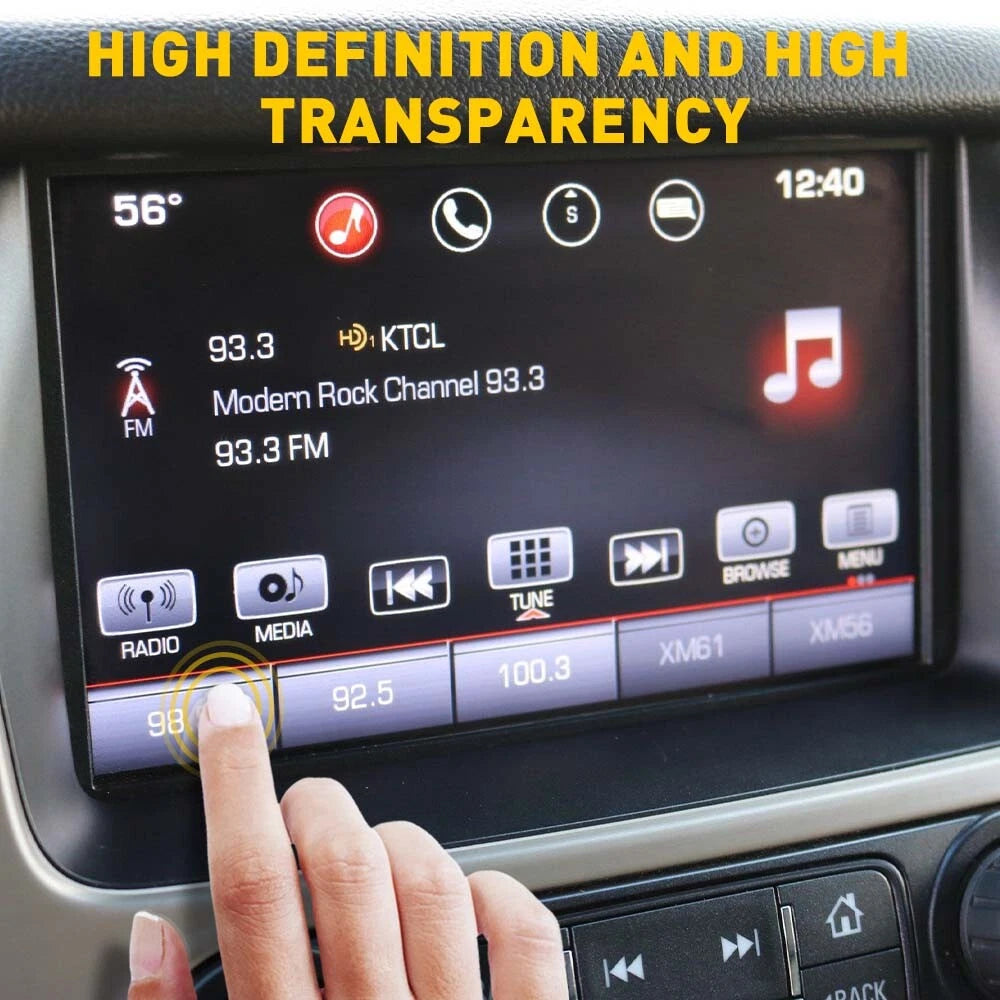 For 2015-2018 Chevy GMC REPLACEMENT Touch-screen GLASS Digitizer DJ080PA-01A EOA 6B93BC-57