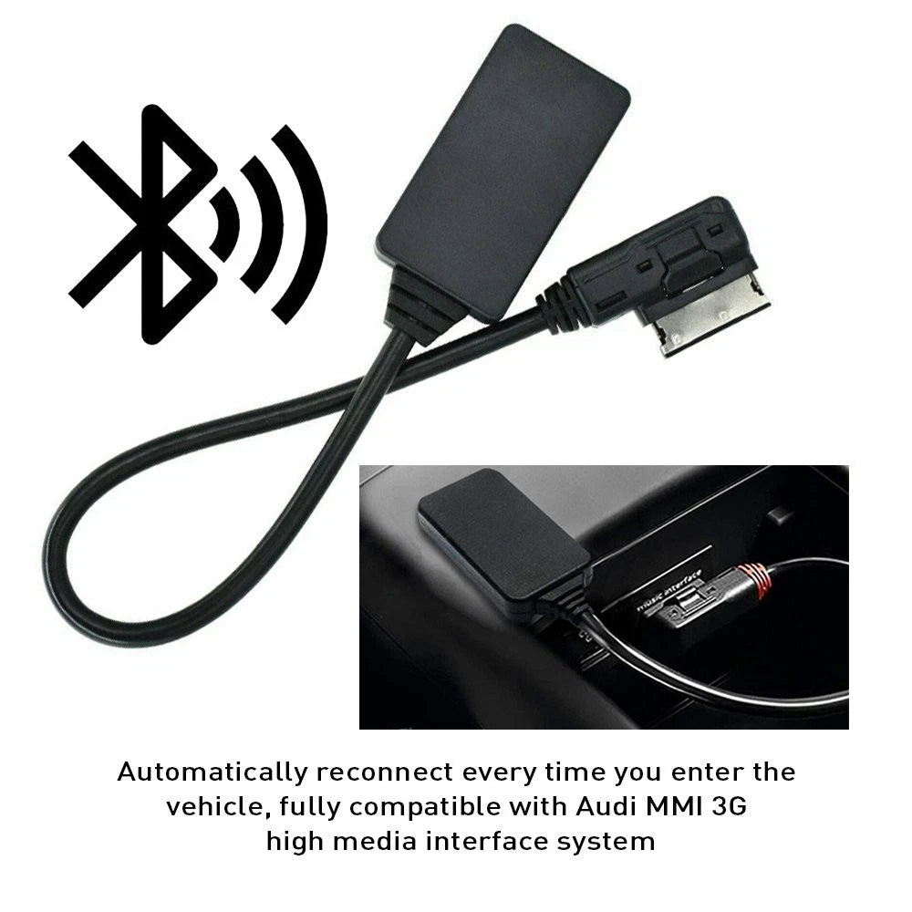 Audio Cable Adapter AMI MMI Bluetooth Music For Interface Audi A3 A4 A5 AUX EOA 6B93BC-57