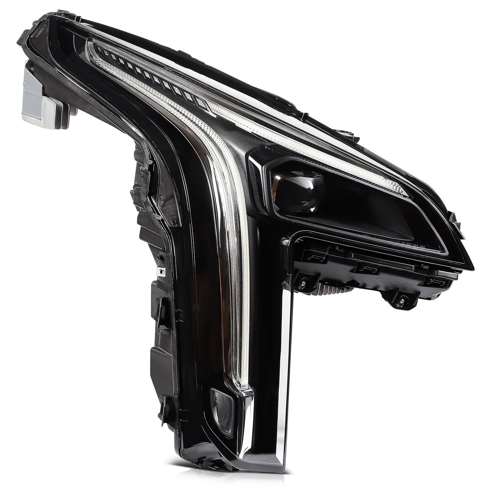 ECCPP LED Headlight For Cadillac XT4 2.0L 2019-2022 Passenger Right Side Black 6B93BC-57