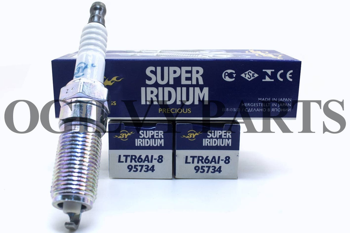LTR6AI8 (4) Iridium Spark Plug For SP550X Ford Escape Focus Lincoln CYFS12Y2
