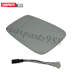 Left Side Heated View Mirror Glass For BMW F10 F12 F13 E61 E63 E64 51167186587 6B93BC-57