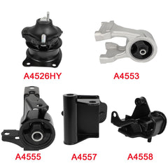 5pcs Engine Motor Mount Fit For 2007 Honda Odyssey LX Mini 3.5L V6 VTEC Only 6B93BC-57
