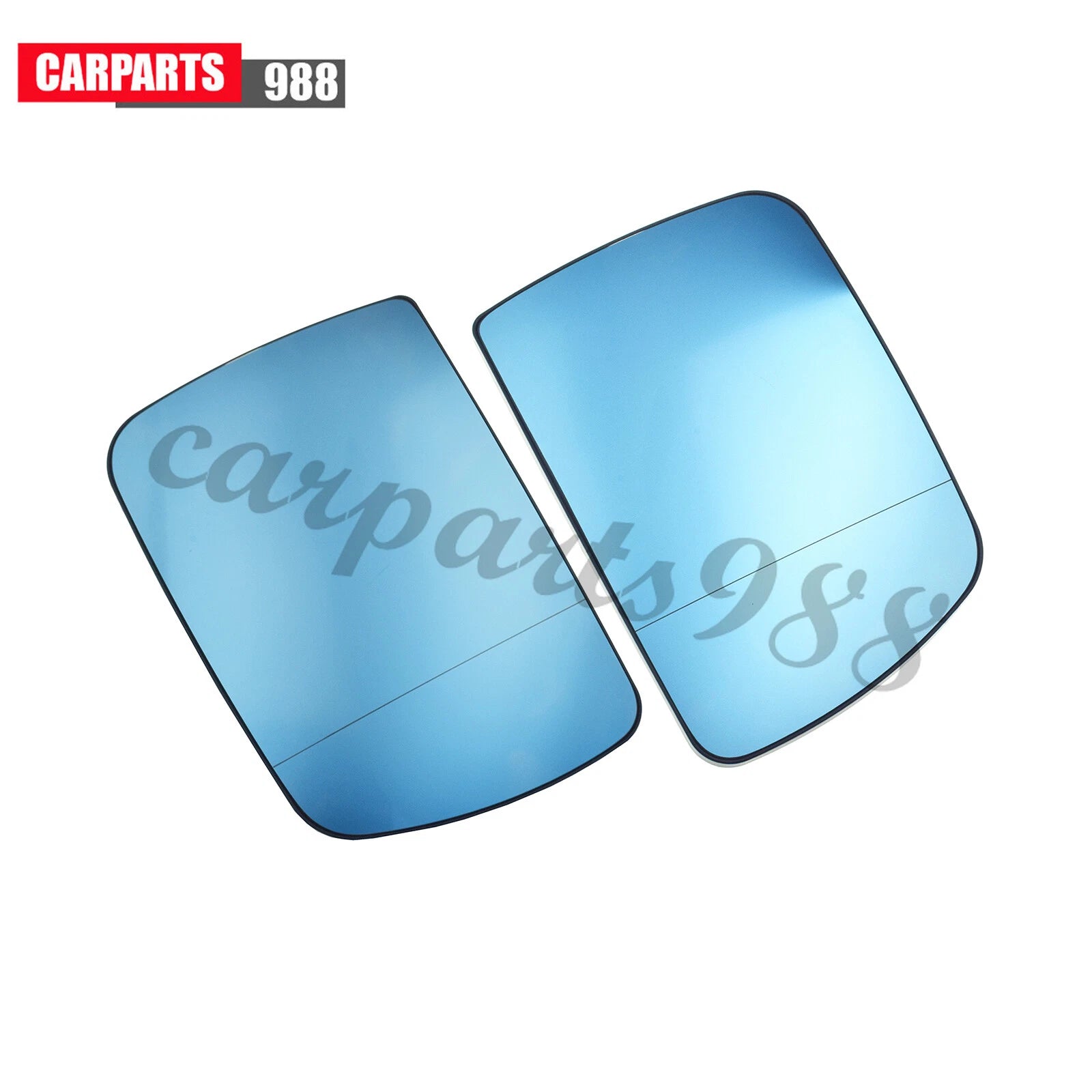 2Pcs Left Right Mirror Glass Heated For BMW X5 2000-2006 51168408797 51168408810 6B93BC-57