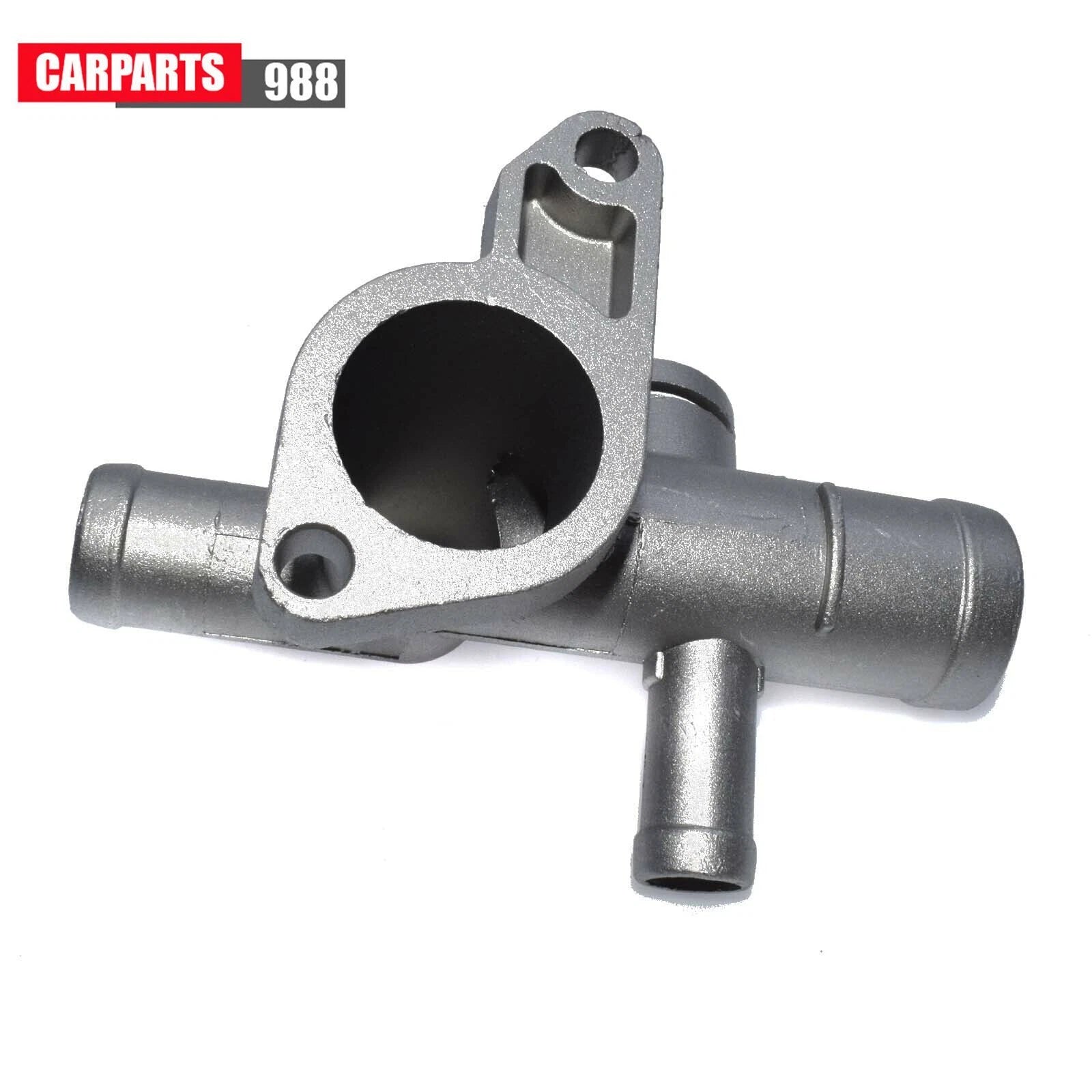 Aluminum Coolant Water Flange For 2000-2005 VW Mk4 Golf/Jetta 1.8T 06A121133J 6B93BC-57