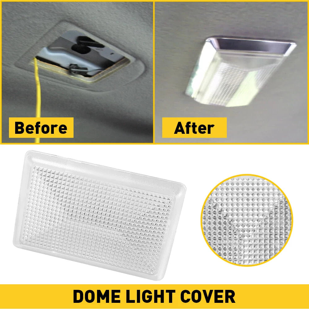 White LED Interior Dome Light For 1999-04 Ford F250 F350 F450 F550 Super Duty EA 6B93BC-57
