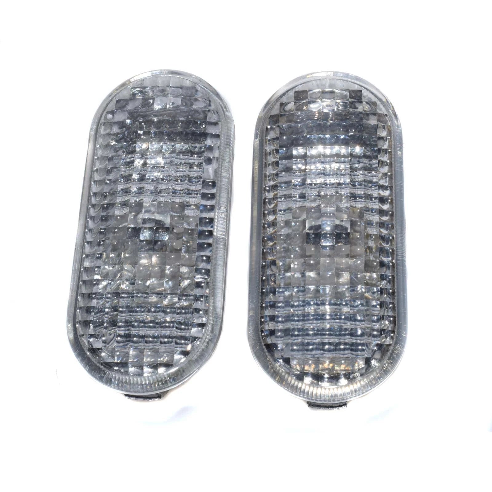 2PCS Clear LED Side Marker Signal Lights For VW Golf Jetta Passat B5 1J0949117 6B93BC-57