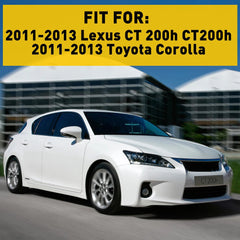 2X Rear Bumper Reflector Red Left+Right FOR 2011 12 13 Lexus CT 200h CT200h EOA 6B93BC-57