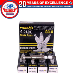 4x laser iridium spark plugs SP-546 PZK14F compatible with F150 5.4L 6B93BC-57