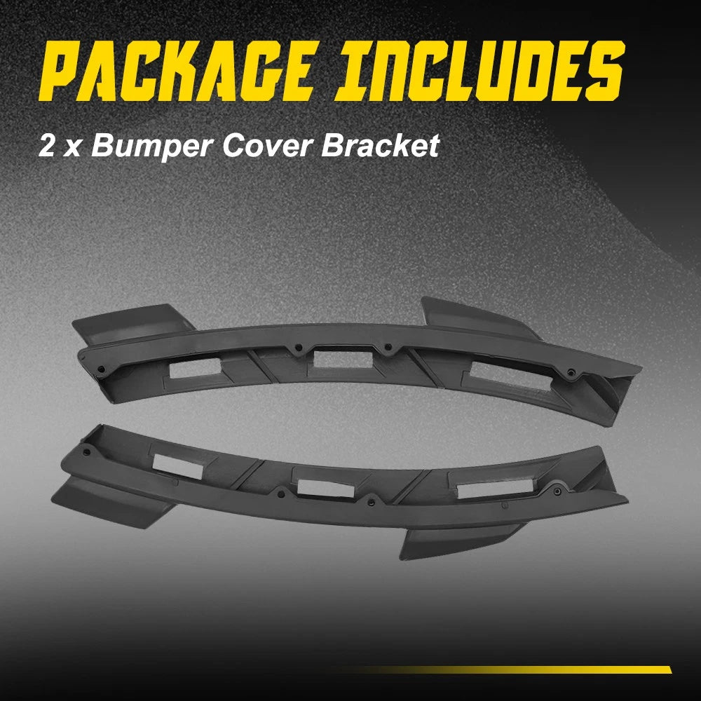 2X Front Bumper Bracket Support For 2012-2017 Hyundai Accent Sedan Hatchback EOA 6B93BC-57