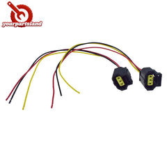 For Ford 6G Alternator Connector Plug 3 Wire Pigtail Plug Harness 2PCS WPT118 6B93BC-57