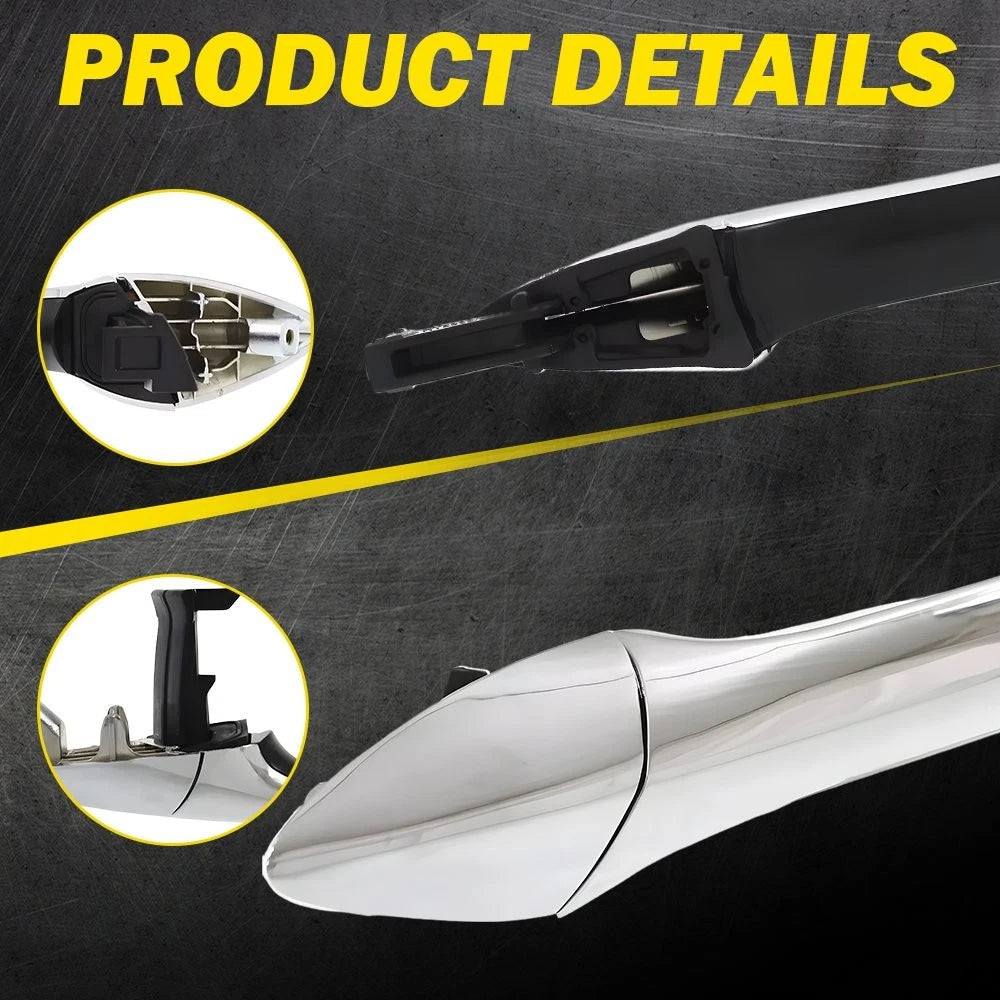 Rear Left Outer Door Handle Chrome For 2011-2016 Hyundai Elantra 826513X000-PFM 6B93BC-57