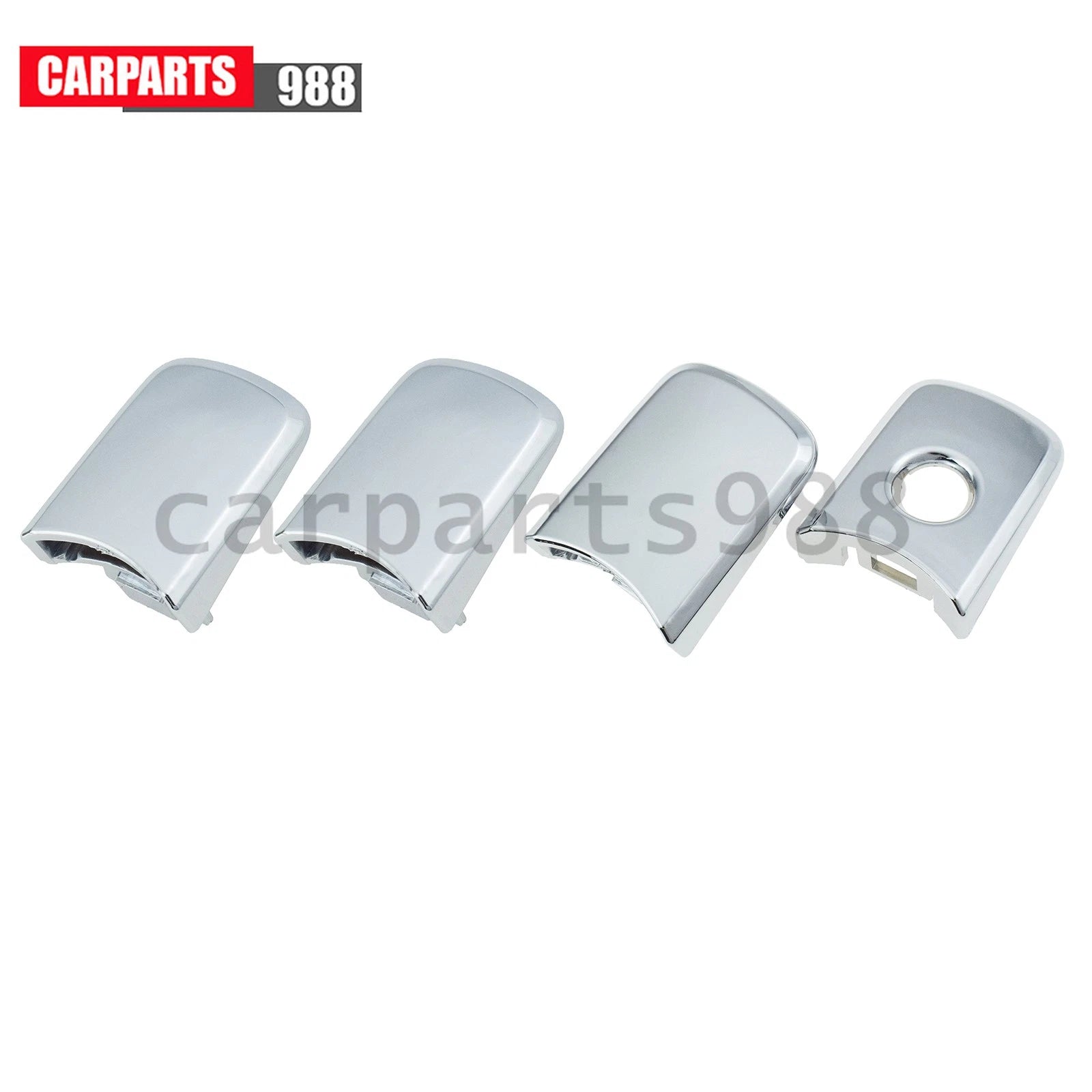 Outside Door Handle Cover Chrome Front /Rear LH /RH for 2008-2013 Nissan X-Trail 6B93BC-57