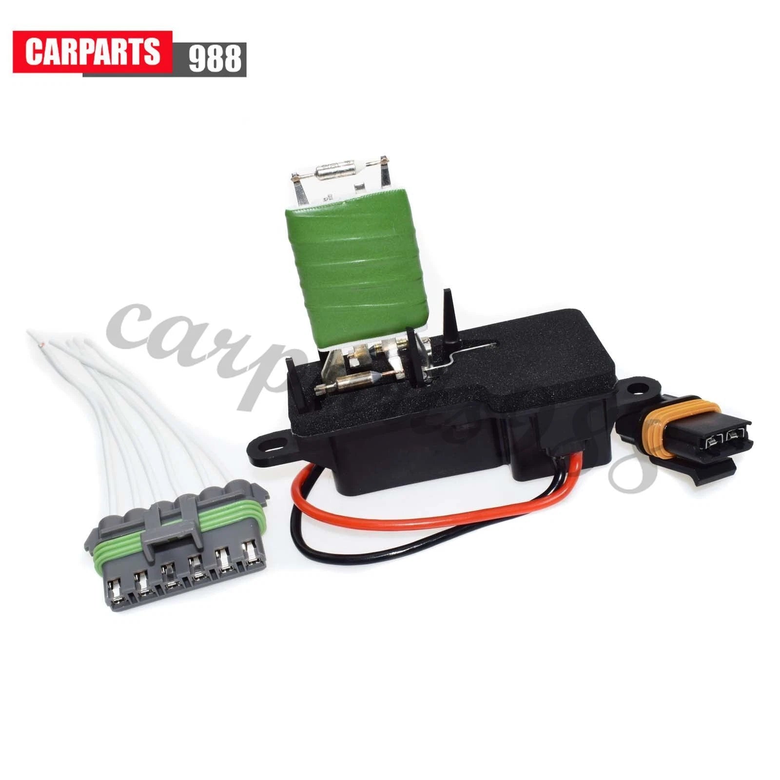 Heater Blower Motor Resistor & Connector For Chevrolet Astro GMC Safari 89018436 6B93BC-57