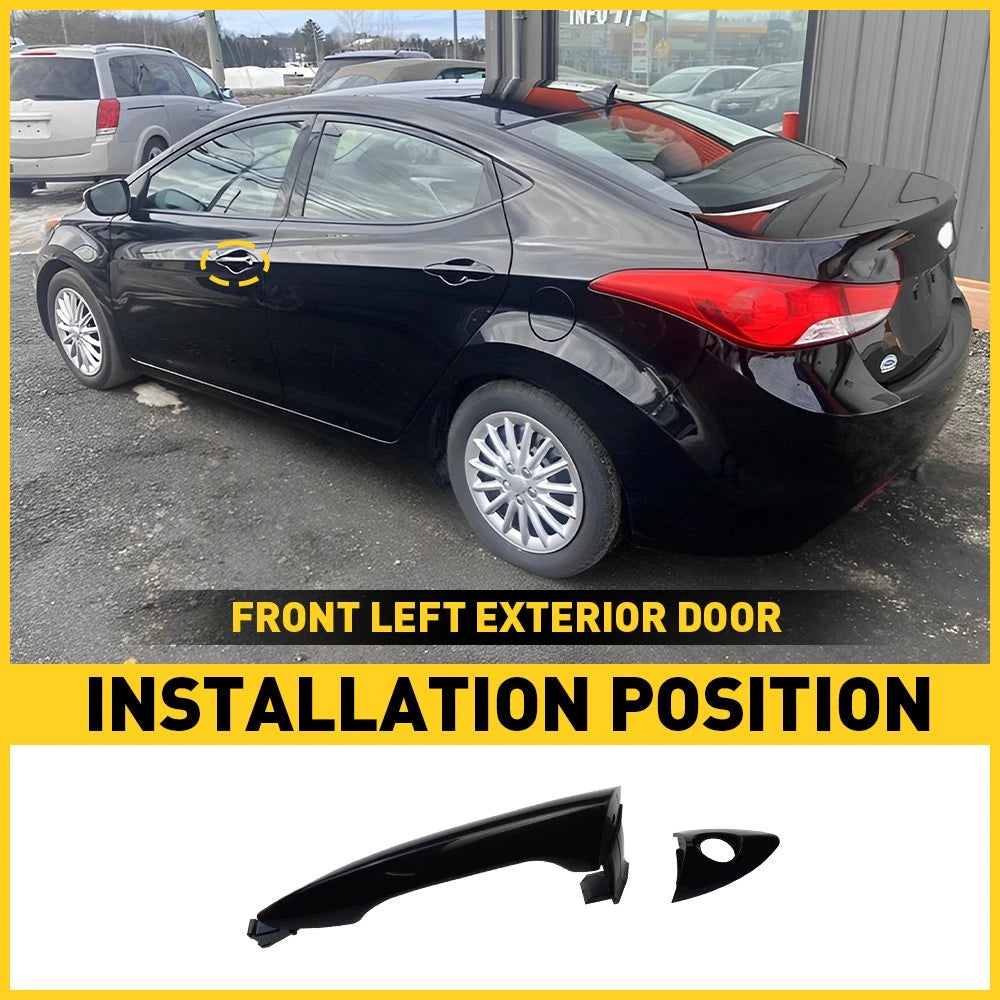 Exterior Door Handle For 2011-2016 Hyundai Elantra Front Left Driver Side Outer 6B93BC-57
