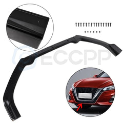 For 19-21 Nissan Altima 3x Glossy Black Front Bumper Lip Spoiler Splitter 6B93BC-57
