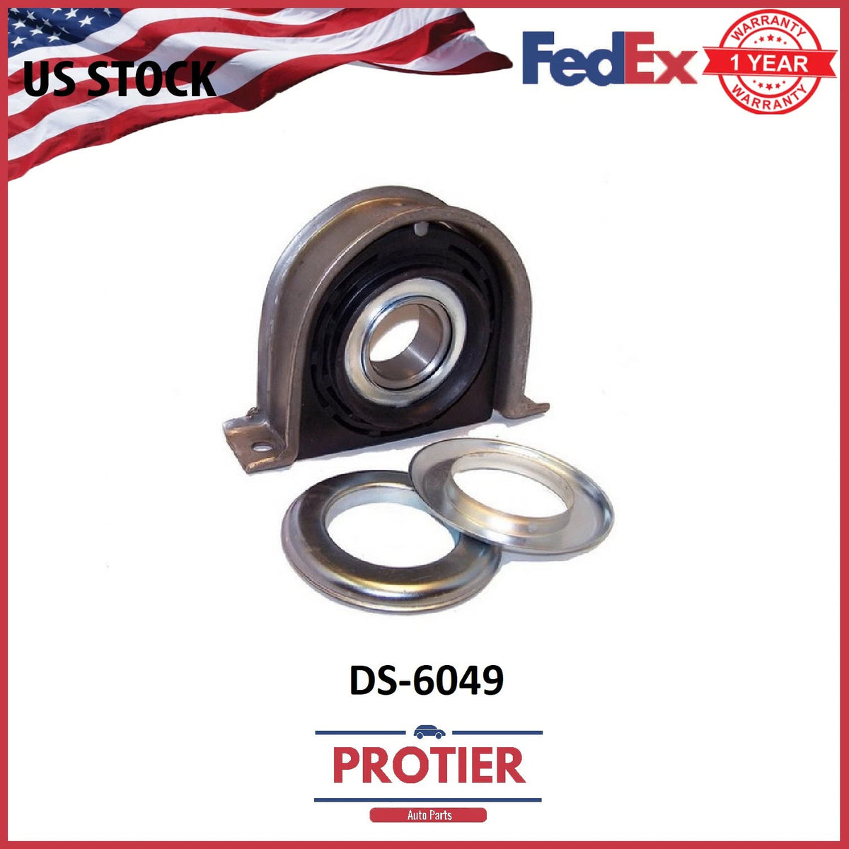 Protier Drive Shaft Center Support Bearing - Part # DS6049 6B93BC-57