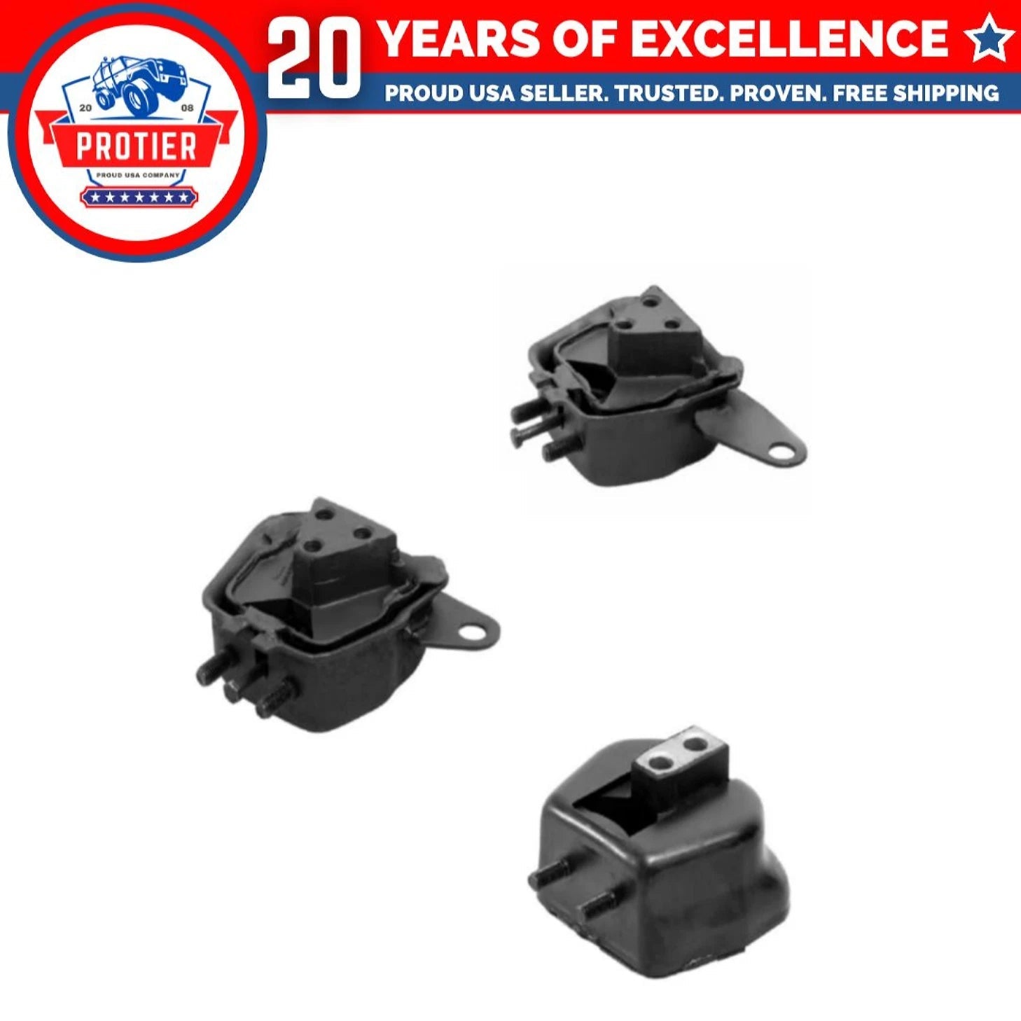 Engine & Trans Mount For BUICK CAR CADILLAC CAR CHEVROLET L4 Cyl 1.8 1982 6B93BC-57
