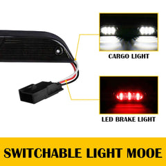 FOR 15-20 FORD F150/SUPER LED DUTY THIRD 3RD TAIL BRAKE LIGHT CARGO LAMP TINTED 6B93BC-57