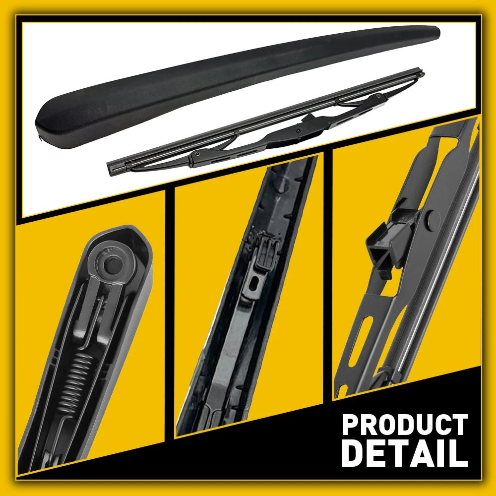 Rear Wiper Arm W/ Blade Fit for 2018-2020 GMC Terrain Chevrolet Equinox 22894225 6B93BC-57