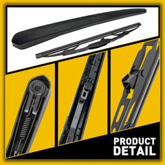Rear Wiper Arm W/ Blade Fit for 2018-2020 GMC Terrain Chevrolet Equinox 22894225 6B93BC-57