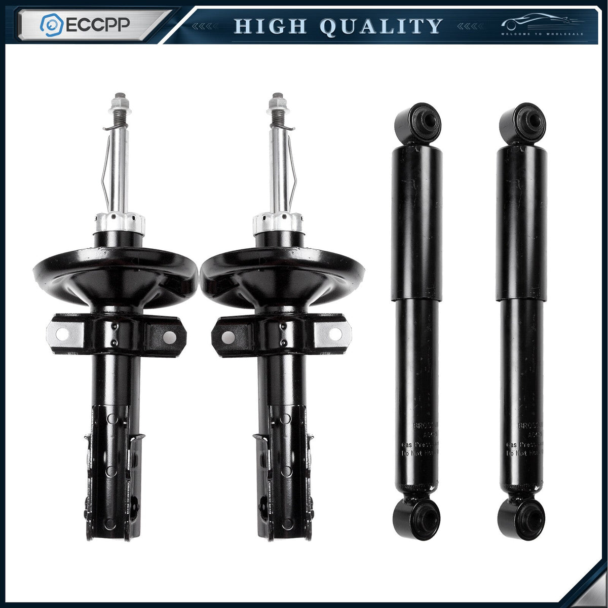 Front Rear Struts Shocks For 2003-2007 Saturn ION Left Right ECCPP 6B93BC-57