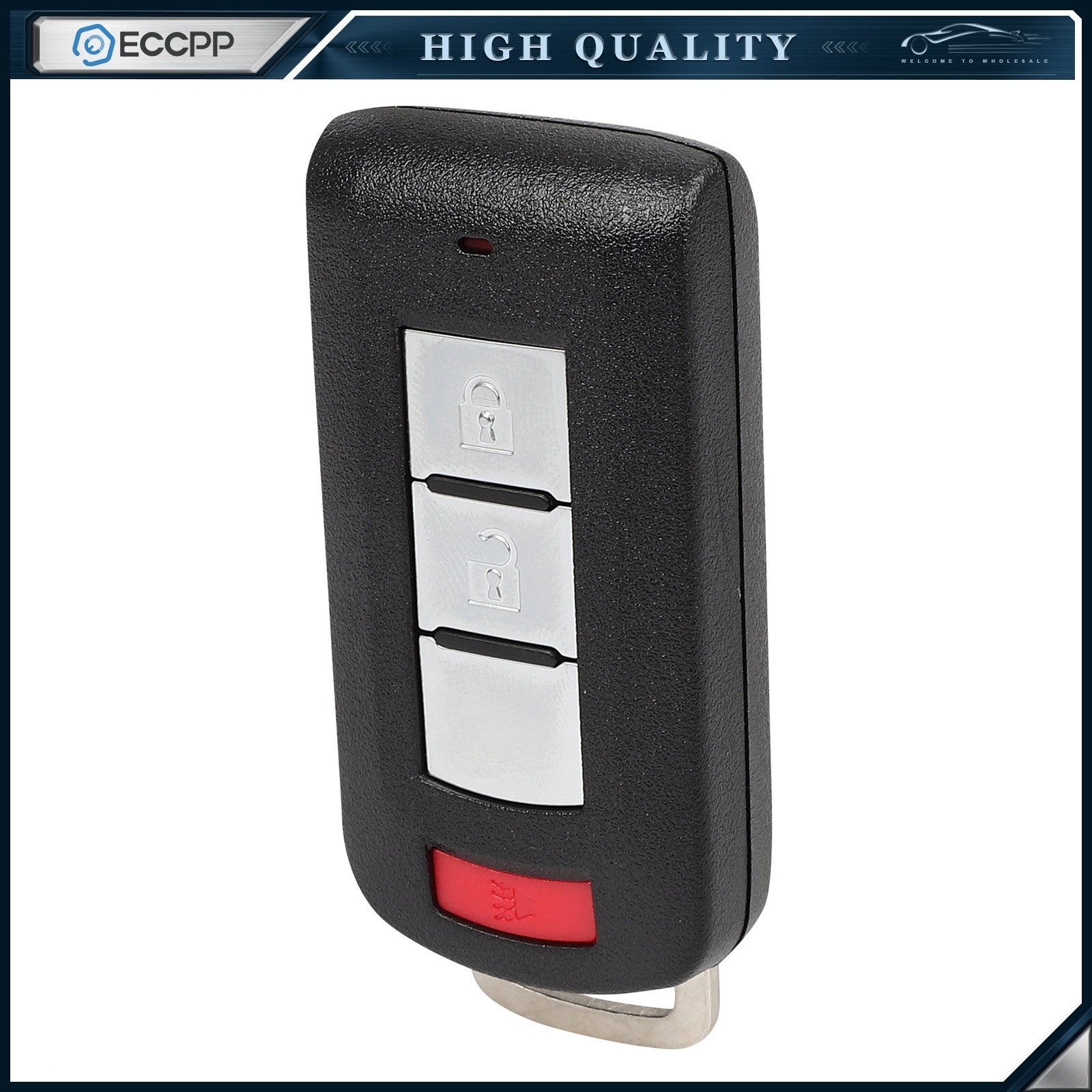 For Mitsubishi Lancer 2008-2017 OUC644M-KEY-N 2Pcs Remote Car Key Fob 6B93BC-57