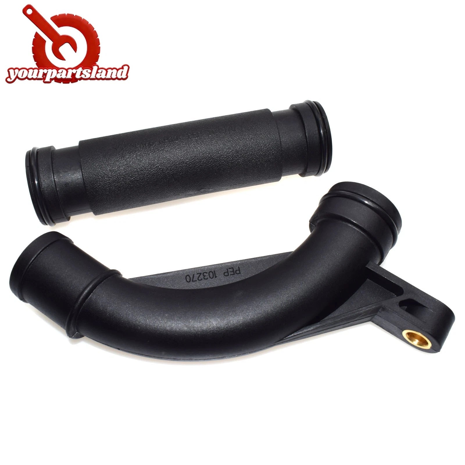 FOR LAND ROVER FREELANDER 2.5L V6 THERMOSTAT PIPE HOSE SET PEP103580 PEP101970L 6B93BC-57