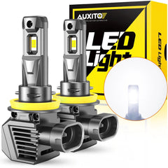 2X H11 LED Headlight Bulb Kit High/Low Beam Super Bright 6500K White 22000LM EOA 6B93BC-57