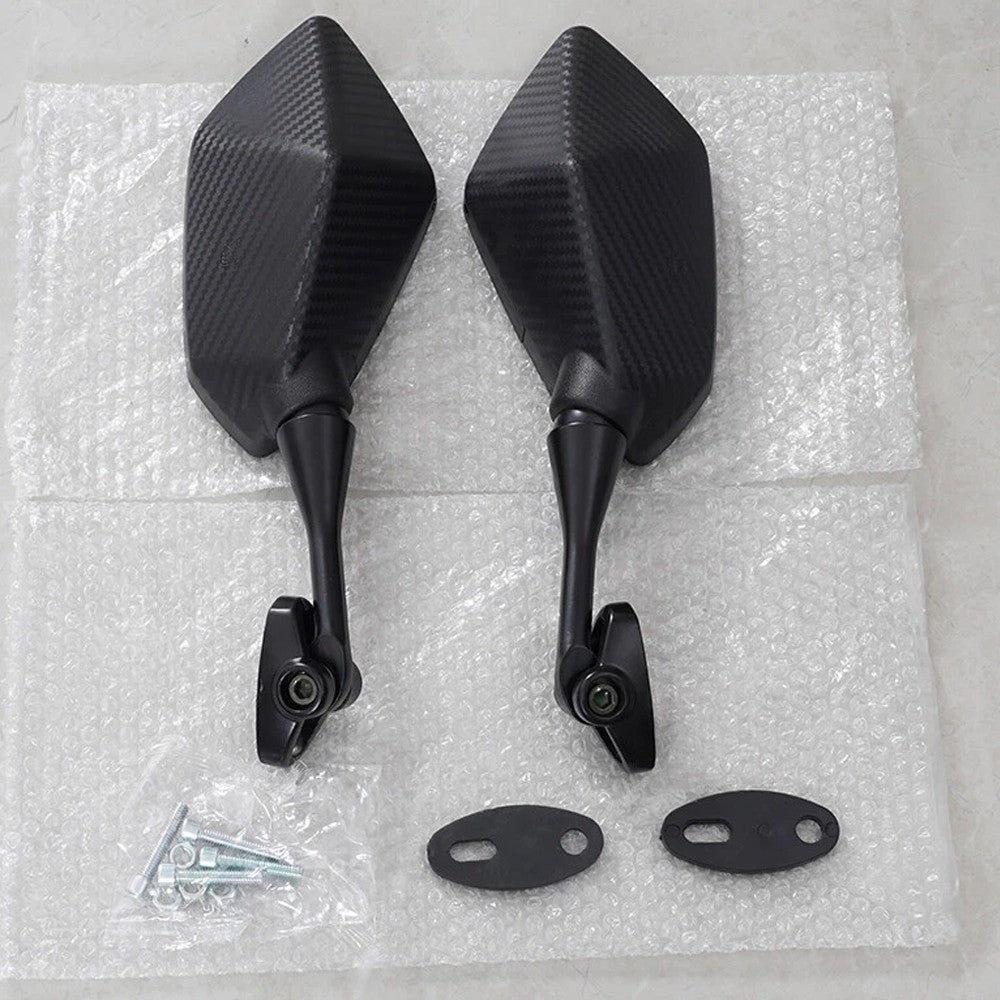 Carbon Motorcycle Rear view Mirrors For Honda CBR600F4 1999-2000 CBR600F4i 01-06