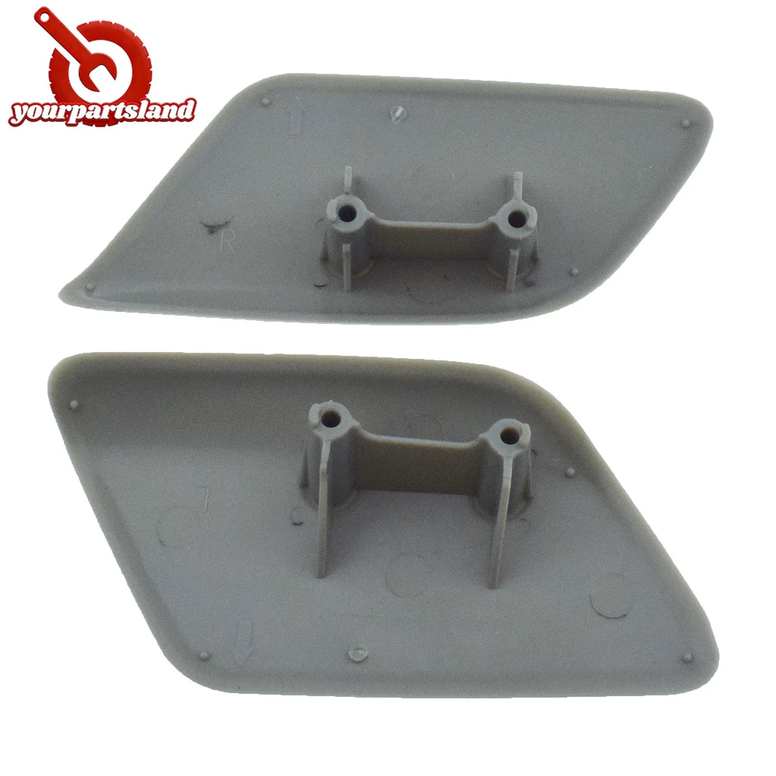 Pair For HONDA ACCORD VII 03-07 Front Headlight Washer Nozzle Cover 76882SEAS01 6B93BC-57
