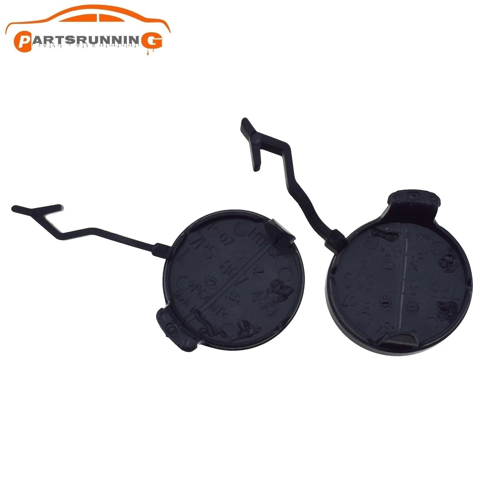 Rear Bumper Left &Right Tow Hook Cover Cap 7P5807499 For Porsche Cayenne 2011-14 6B93BC-57