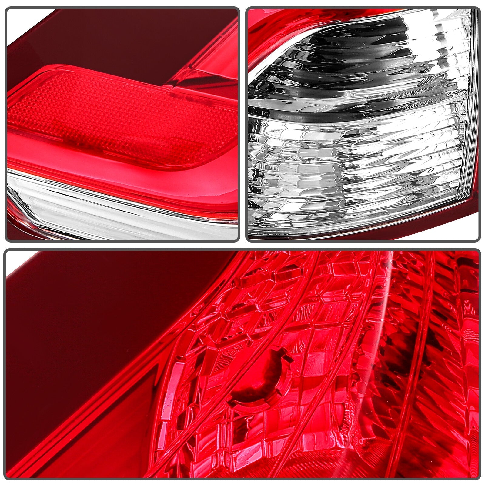 Left+Right Tail Light Assembly For 2012-14 Honda CRV 2.4L Rear Brake Lamp 6B93BC-57