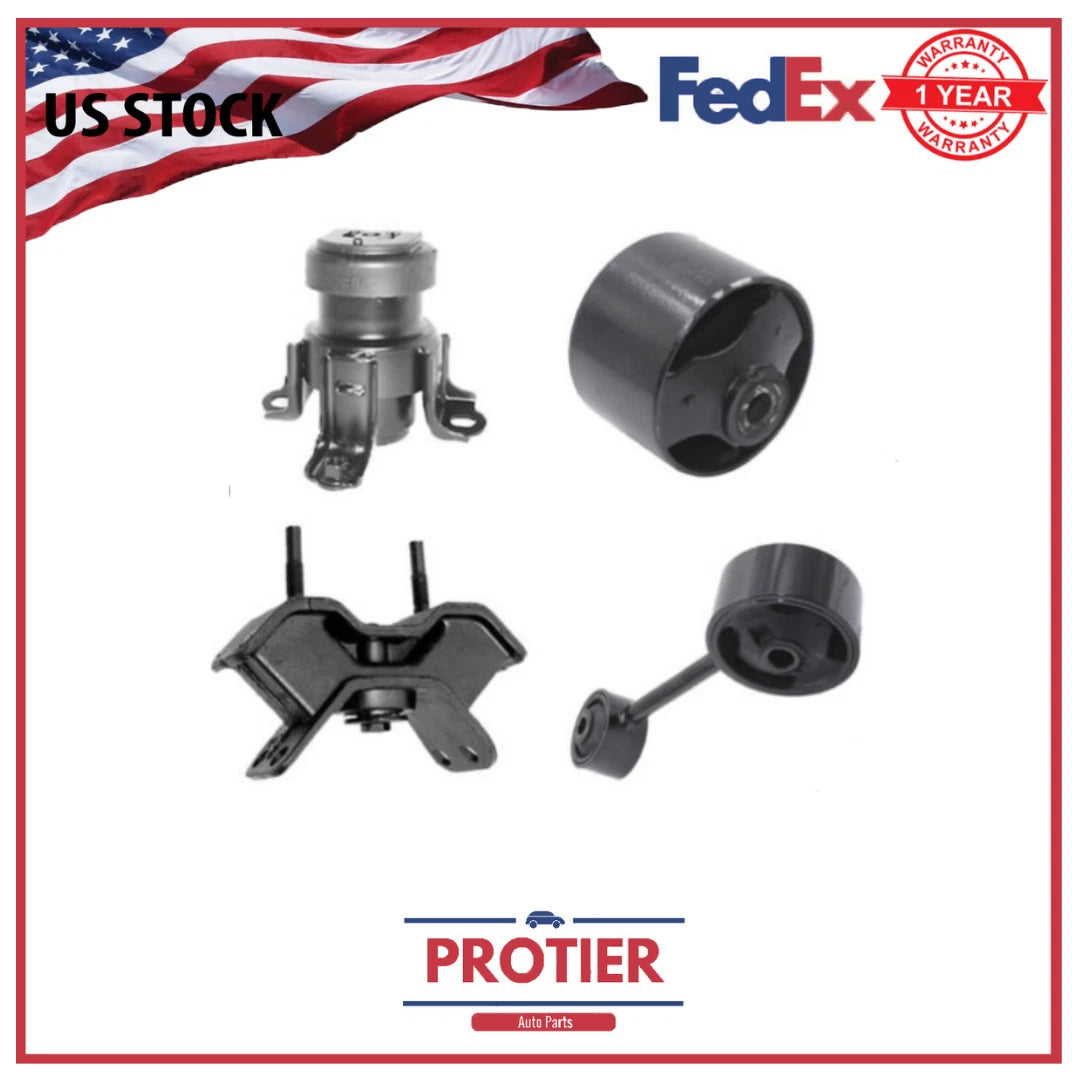 Engine Motor & Trans Mount Set 4PCS for 1997-2001 Toyota Camry 3.0L for Auto 6B93BC-57