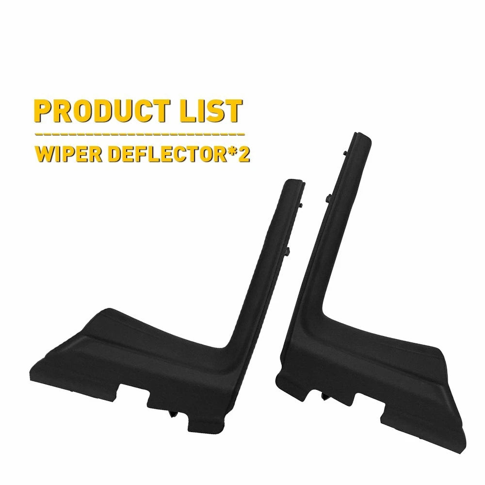 For Yaris Toyota 2012-2015 Front Windshield Wiper Side Cowl Extension Cover Trim 6B93BC-57