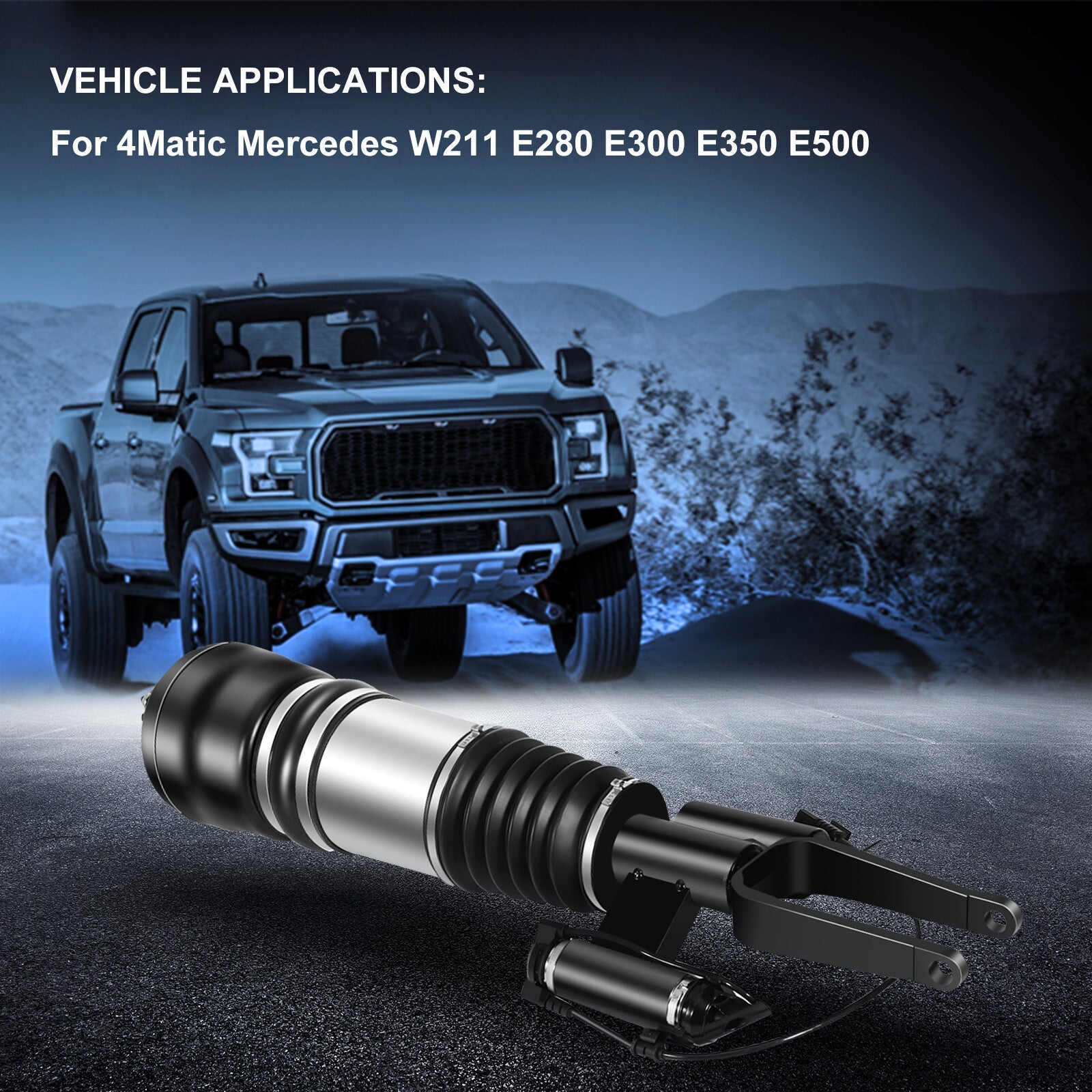 Front Right Suspension Air Strut For 4Matic Mercedes W211 E280 E300 E350 E500 6B93BC-57