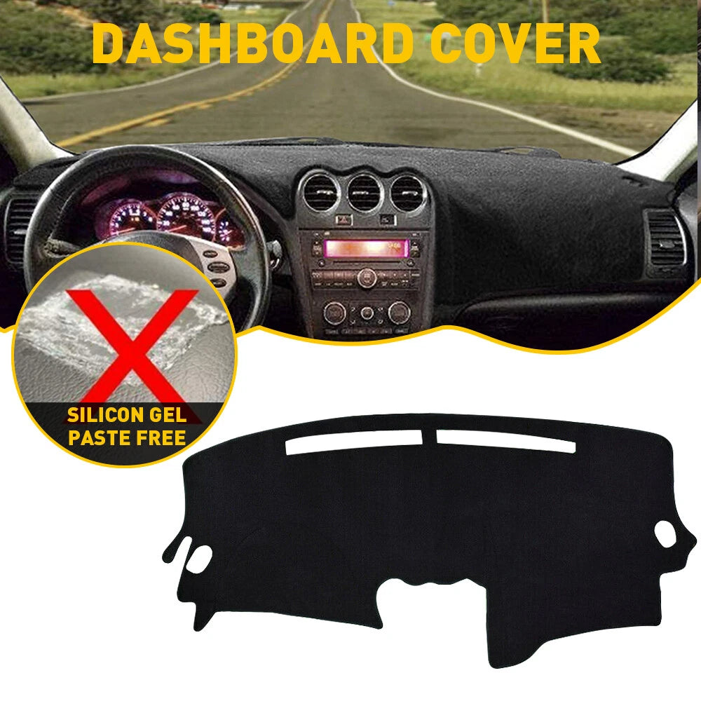 Fits FOR NISSAN ALTIMA 2007-2012 2008 2009 COVER DASH MAT DASHBOARD PAD BLACK EA 6B93BC-57
