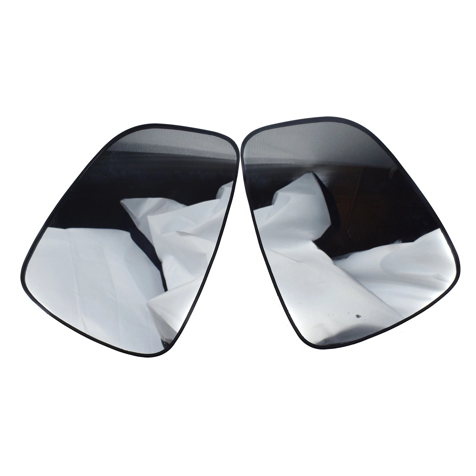 Pair Mirror Glass for Hyundai ELANTRA VELOSTER ACCENT i30 87611-2V110 No Heated 6B93BC-57