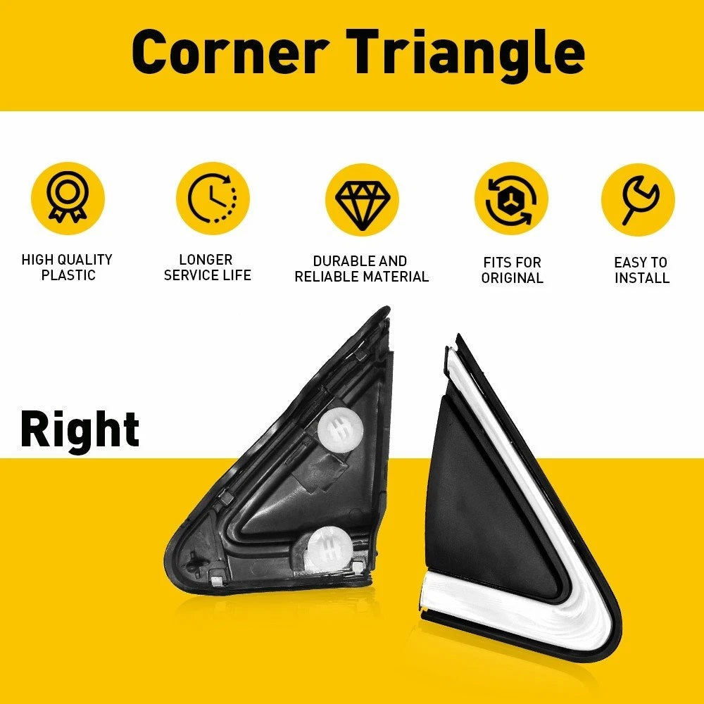 Front Right Fender Trim /Mirror Finisher For 2013-2019 Nissan Sentra 96318-3SG0A 6B93BC-57
