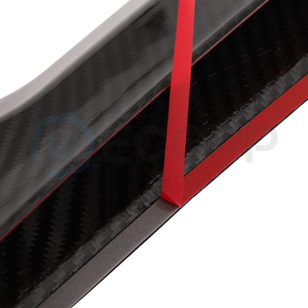 Fits 2014-2018 Audi A3 S3 Rear Trunk Glossy Carbon Fiber 6B93BC-57