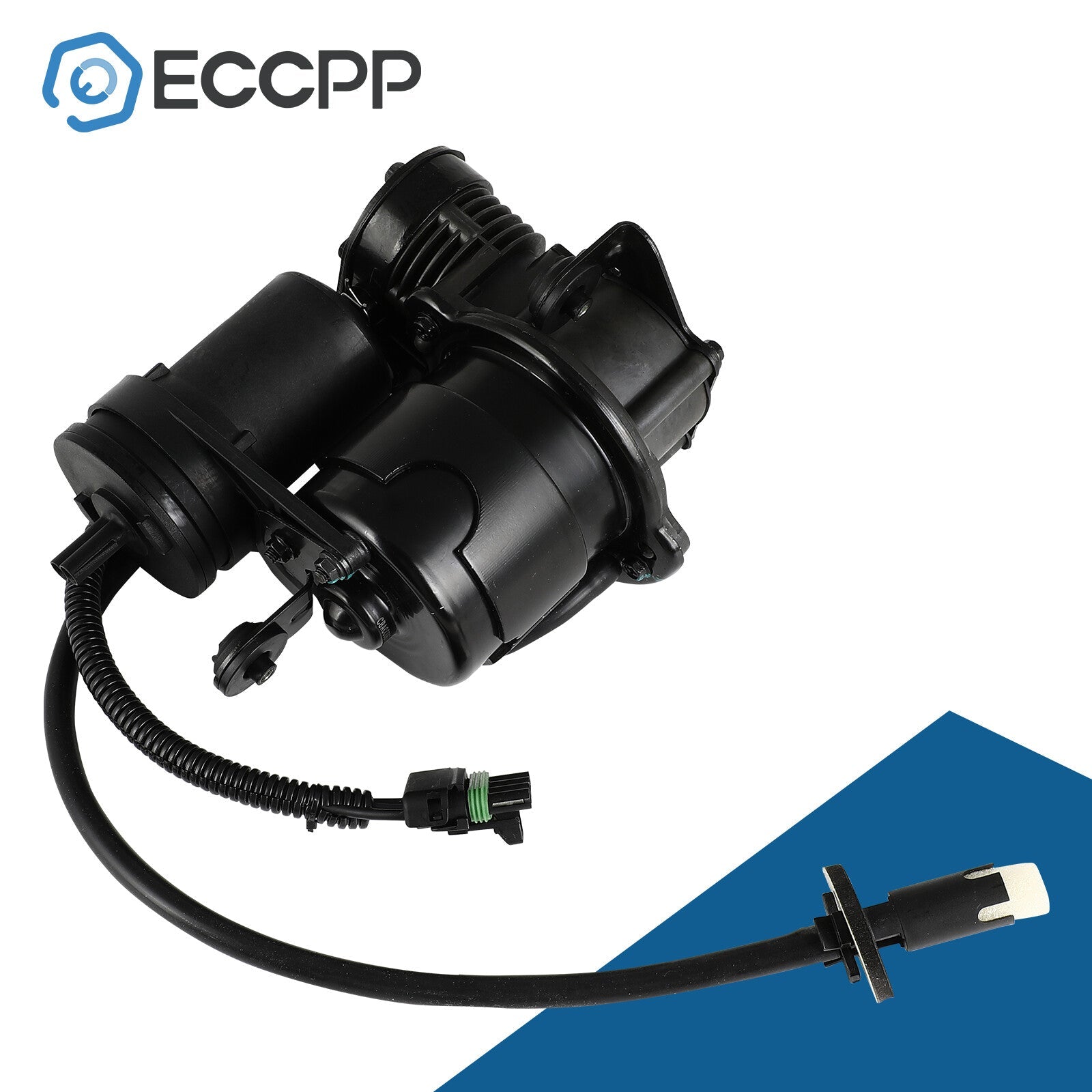 Air Suspension Air Compressor Pump For Cadillac Deville Eldorado Seville 1993-02 6B93BC-57